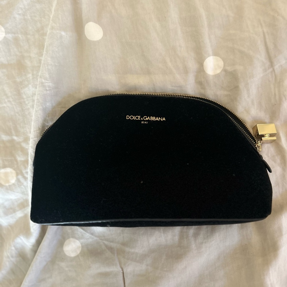 Dolce & Gabbana Velvet Makeup Case